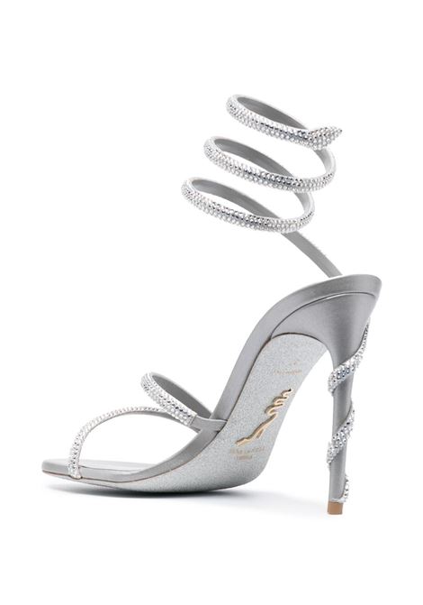 Silver margot crystal-embellished sandals  - RENE CAOVILLA women RENE CAOVILLA | C11339105R001V232